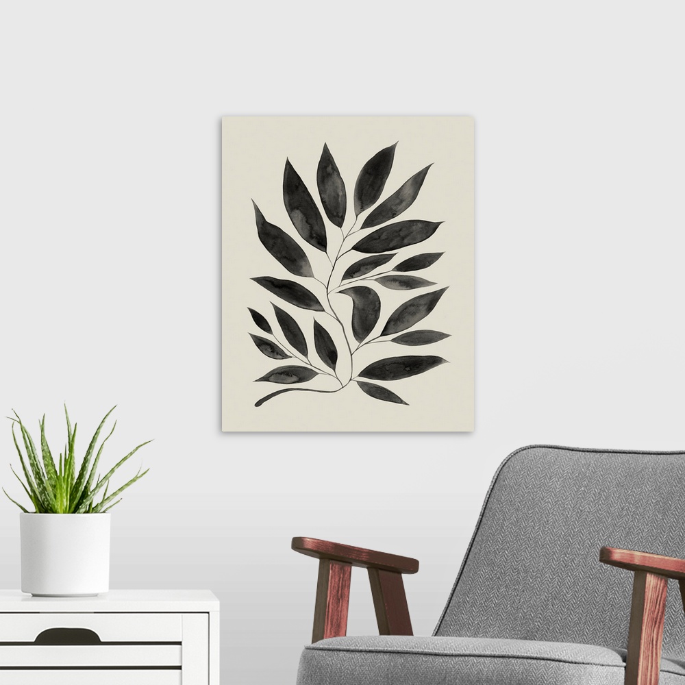 A modern room featuring Branched Composition II