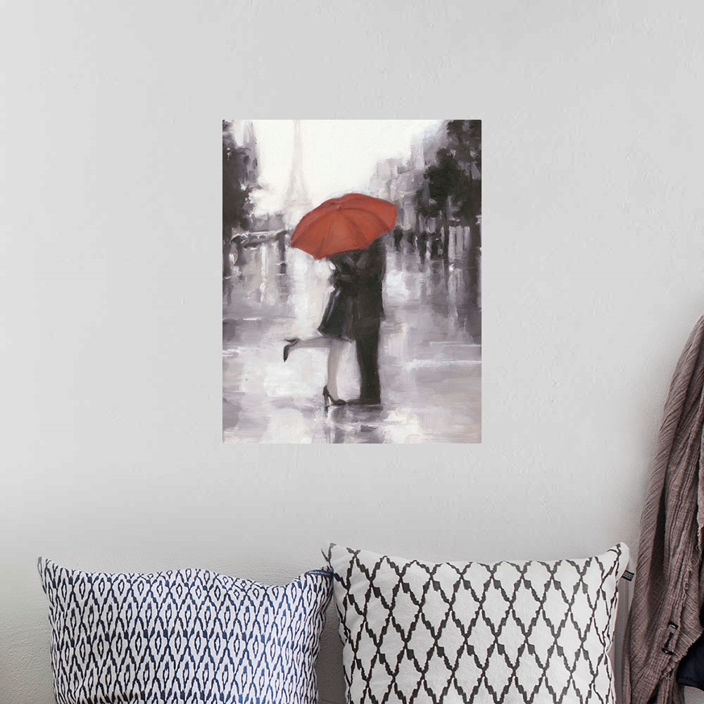 A bohemian room featuring Caught in the Rain
