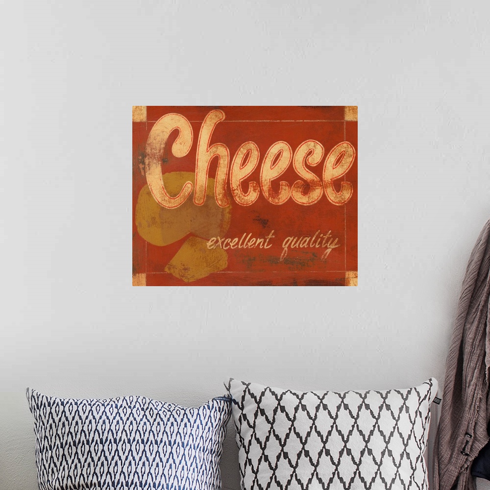 A bohemian room featuring Cheese