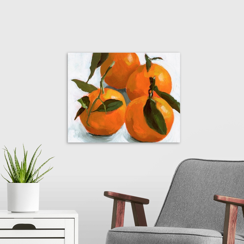 A modern room featuring Citrus Grouping II