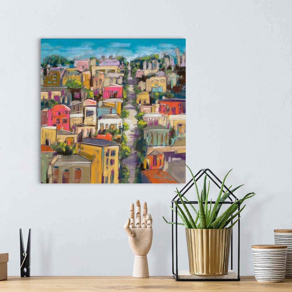 A bohemian room featuring City Color II
