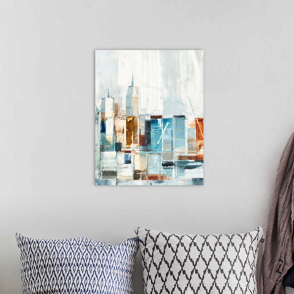 A bohemian room featuring City Colors II