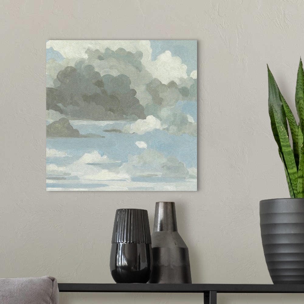 A modern room featuring Cloud Canvas I