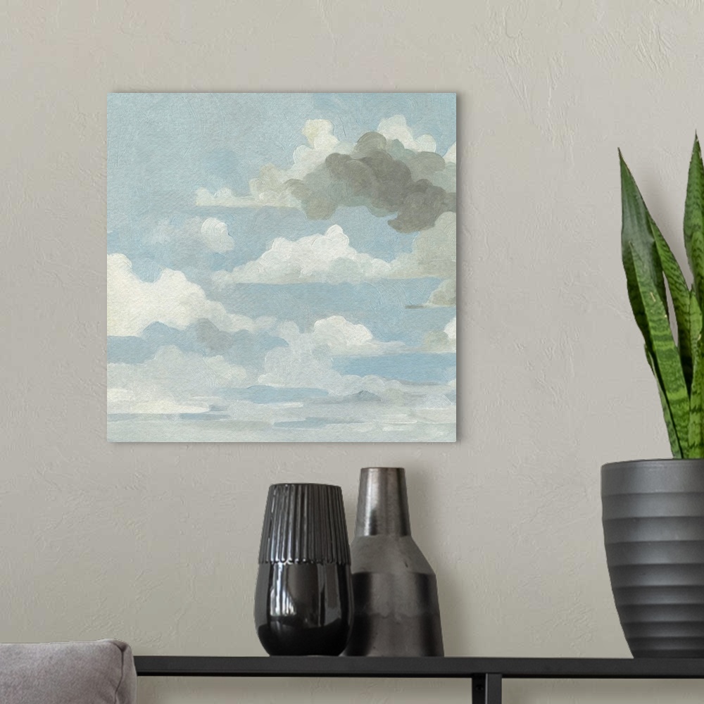 A modern room featuring Cloud Canvas II