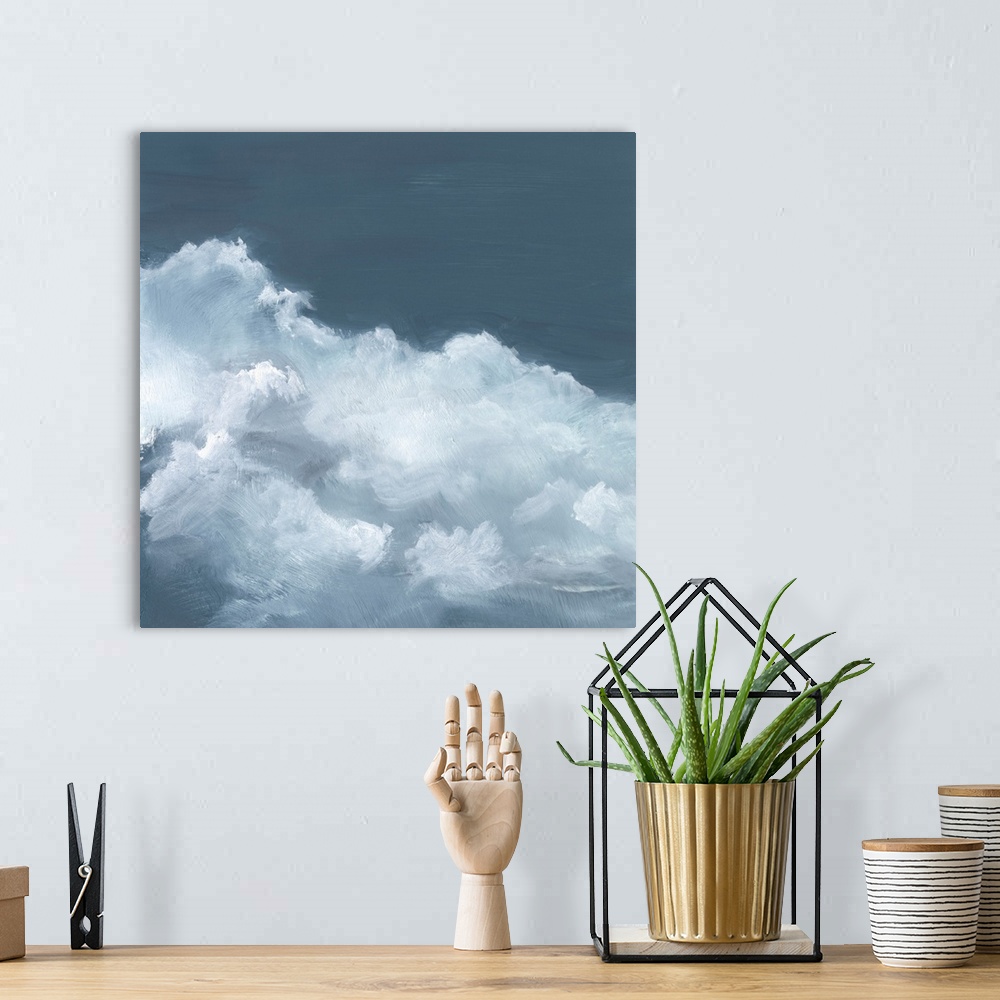 A bohemian room featuring Cloud Composition I