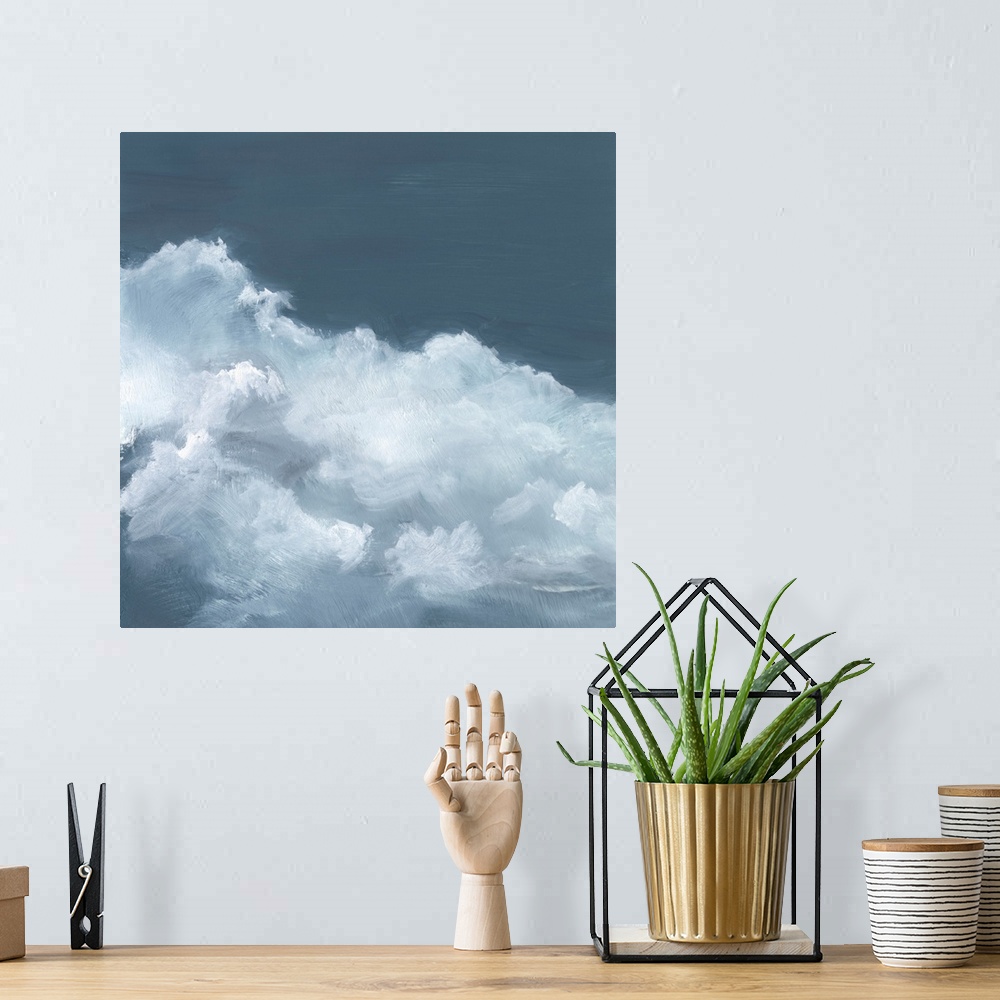 A bohemian room featuring Cloud Composition I