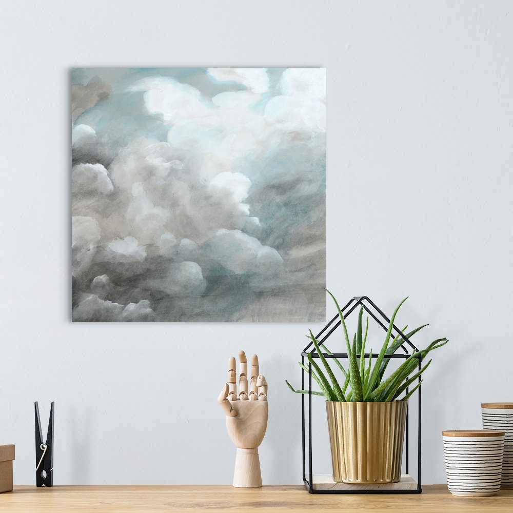 A bohemian room featuring Cloud Study IV