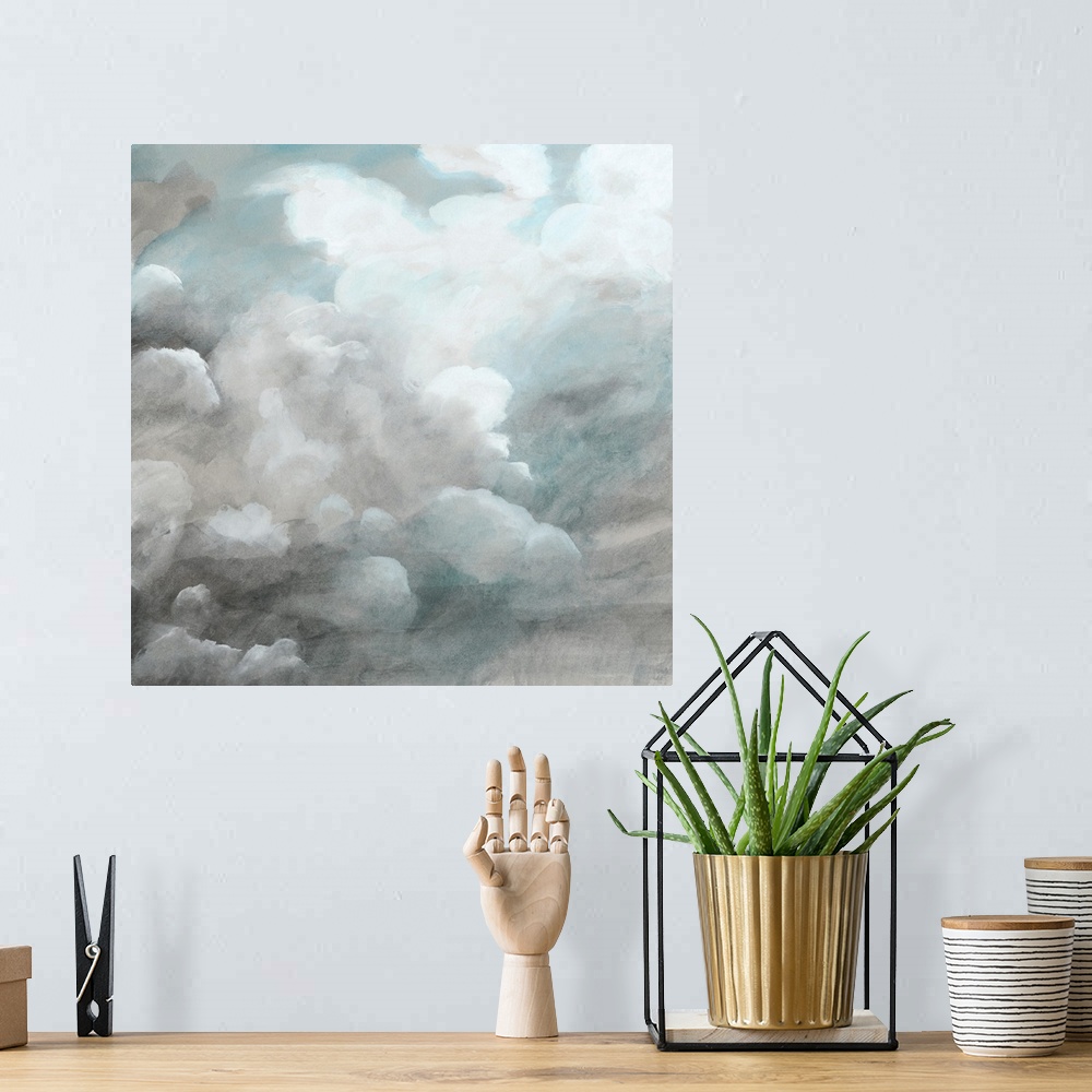 A bohemian room featuring Cloud Study IV