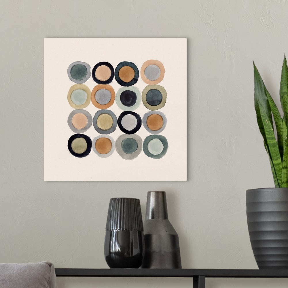 A modern room featuring Coin Collection II