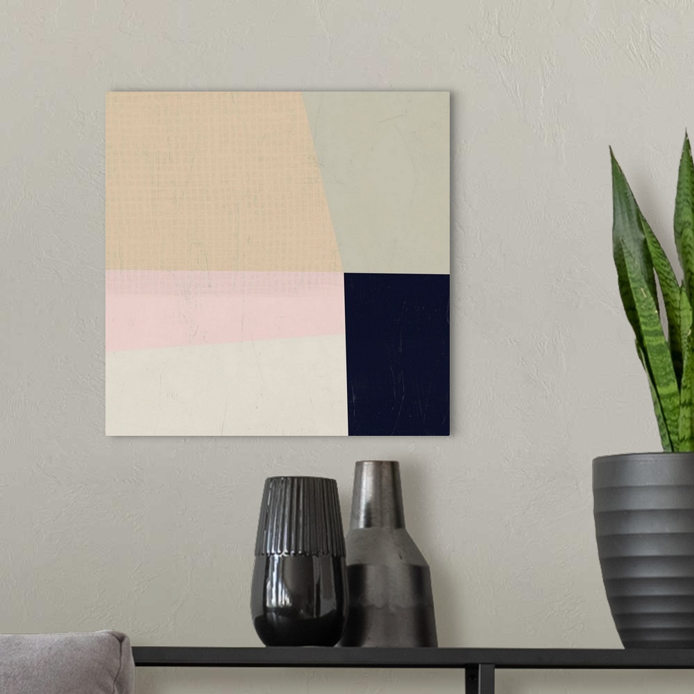 A modern room featuring Color Plain II