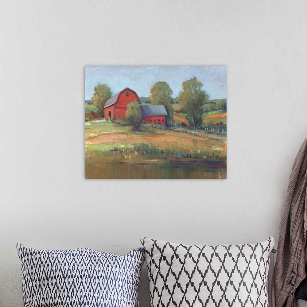 A bohemian room featuring Country Barn I