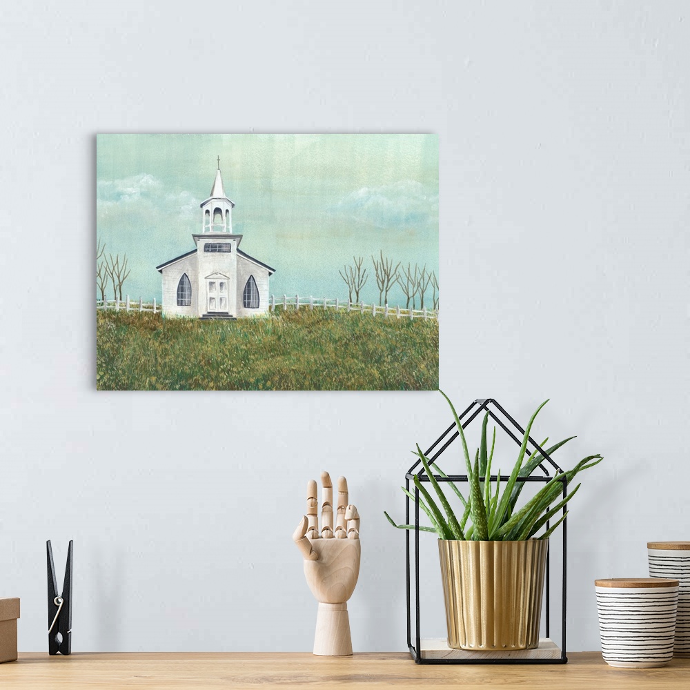 A bohemian room featuring Country Church I