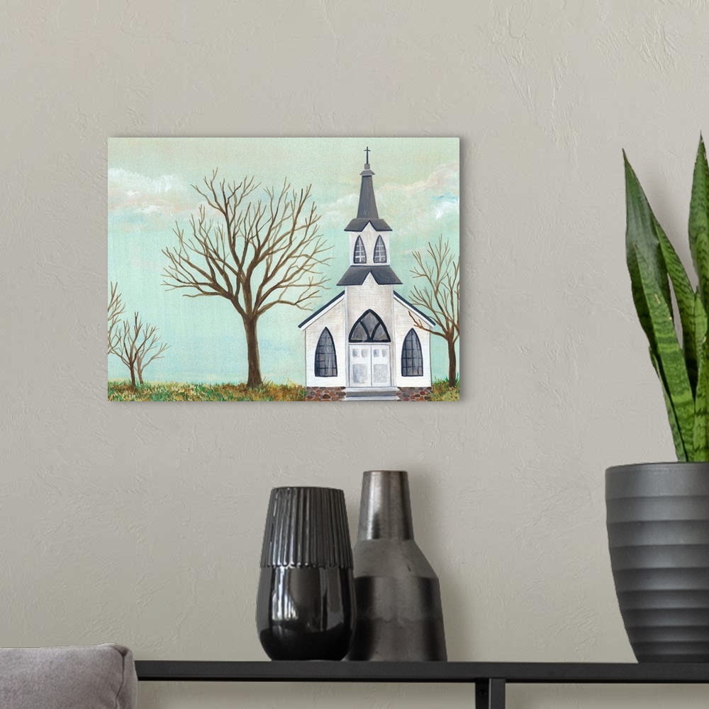 A modern room featuring Country Church II
