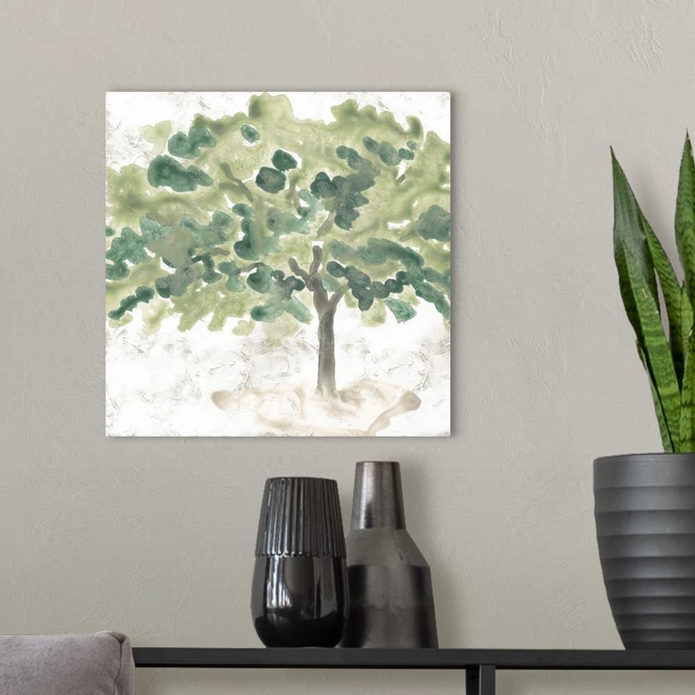 A modern room featuring Country Tree IV
