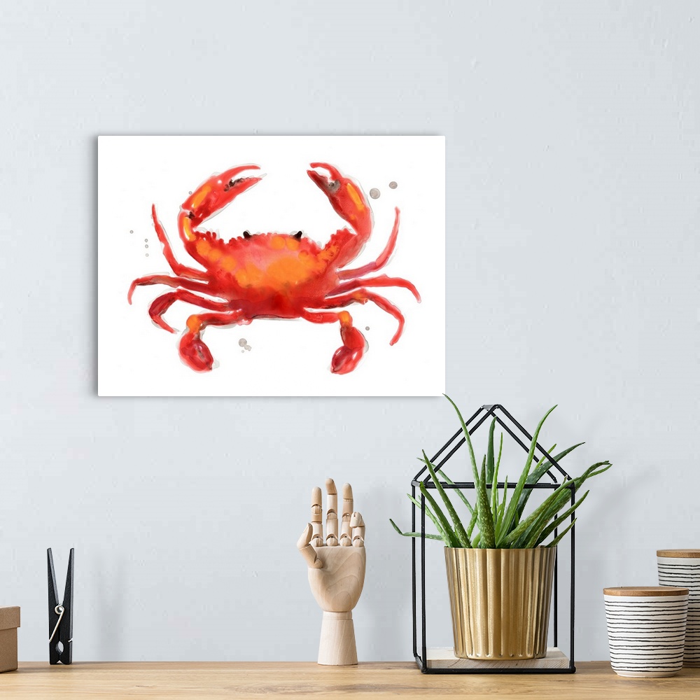 A bohemian room featuring Crab Cameo I