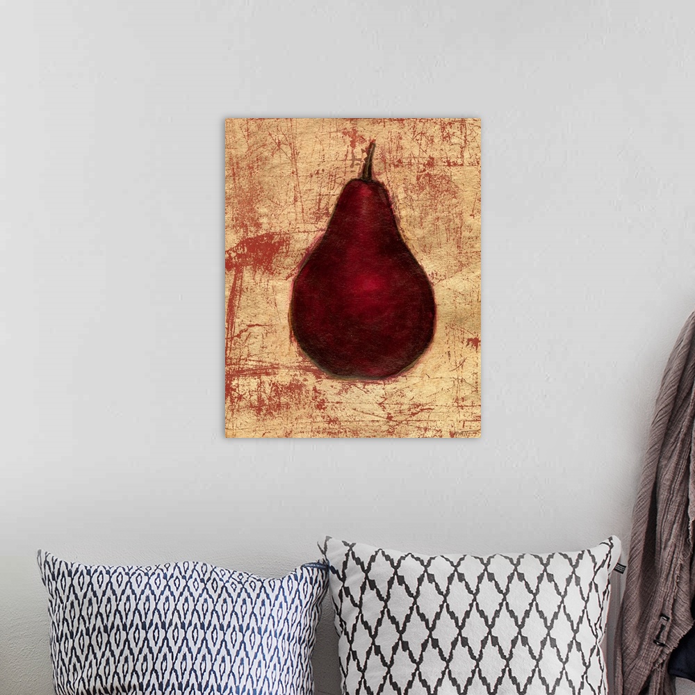 A bohemian room featuring Crimson Pear