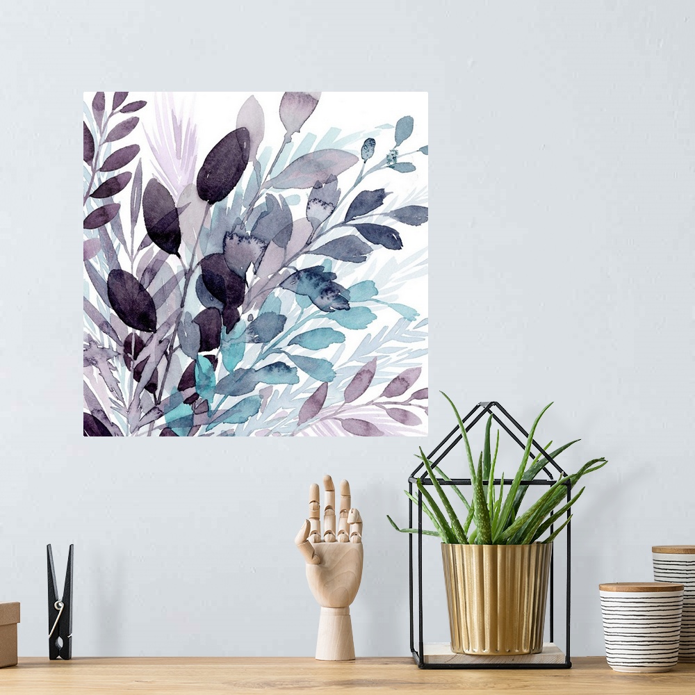 A bohemian room featuring Crystallized Flora I