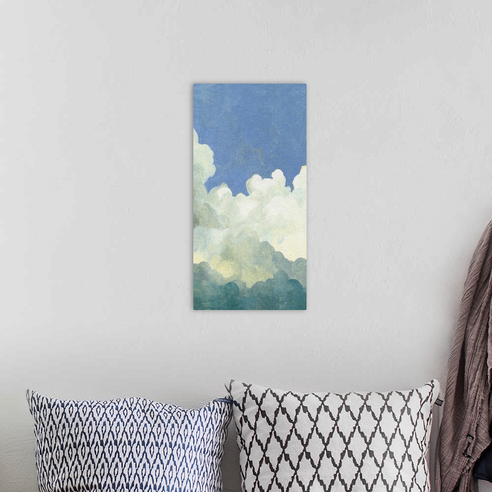 A bohemian room featuring Cumulus Tower IV