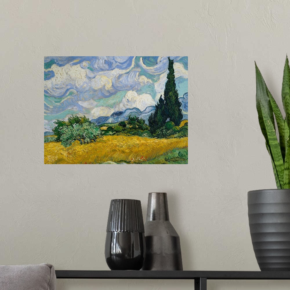 A modern room featuring Cypresses II