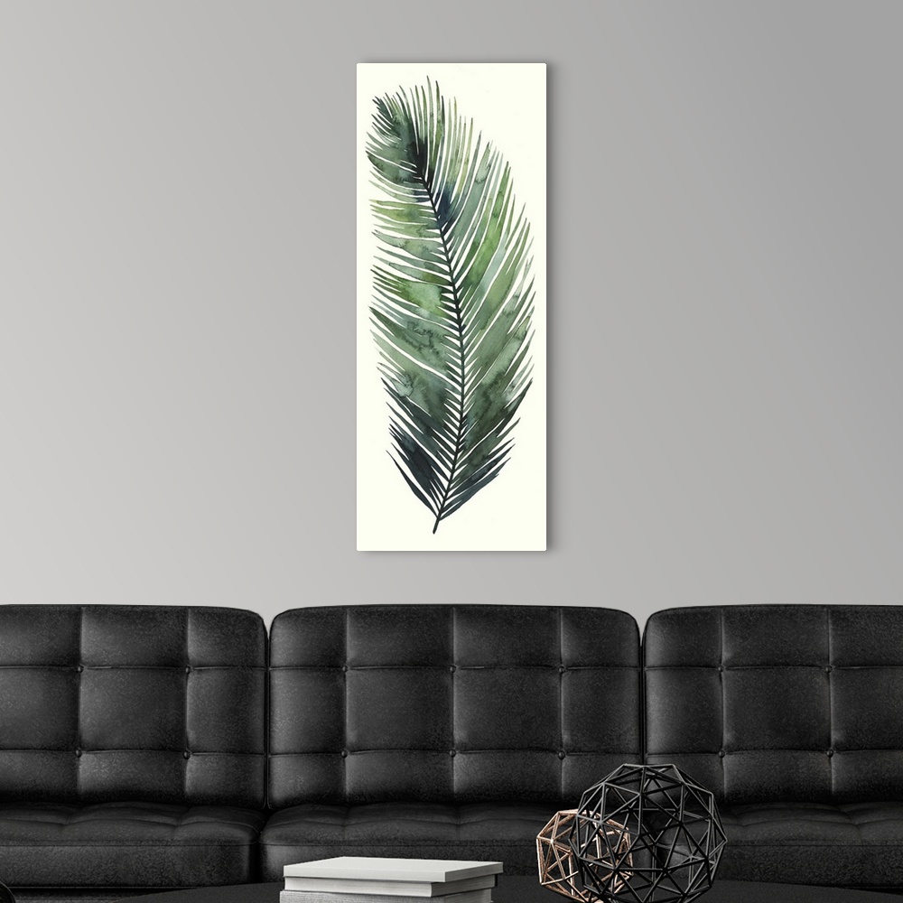 A modern room featuring Dancing Palm I