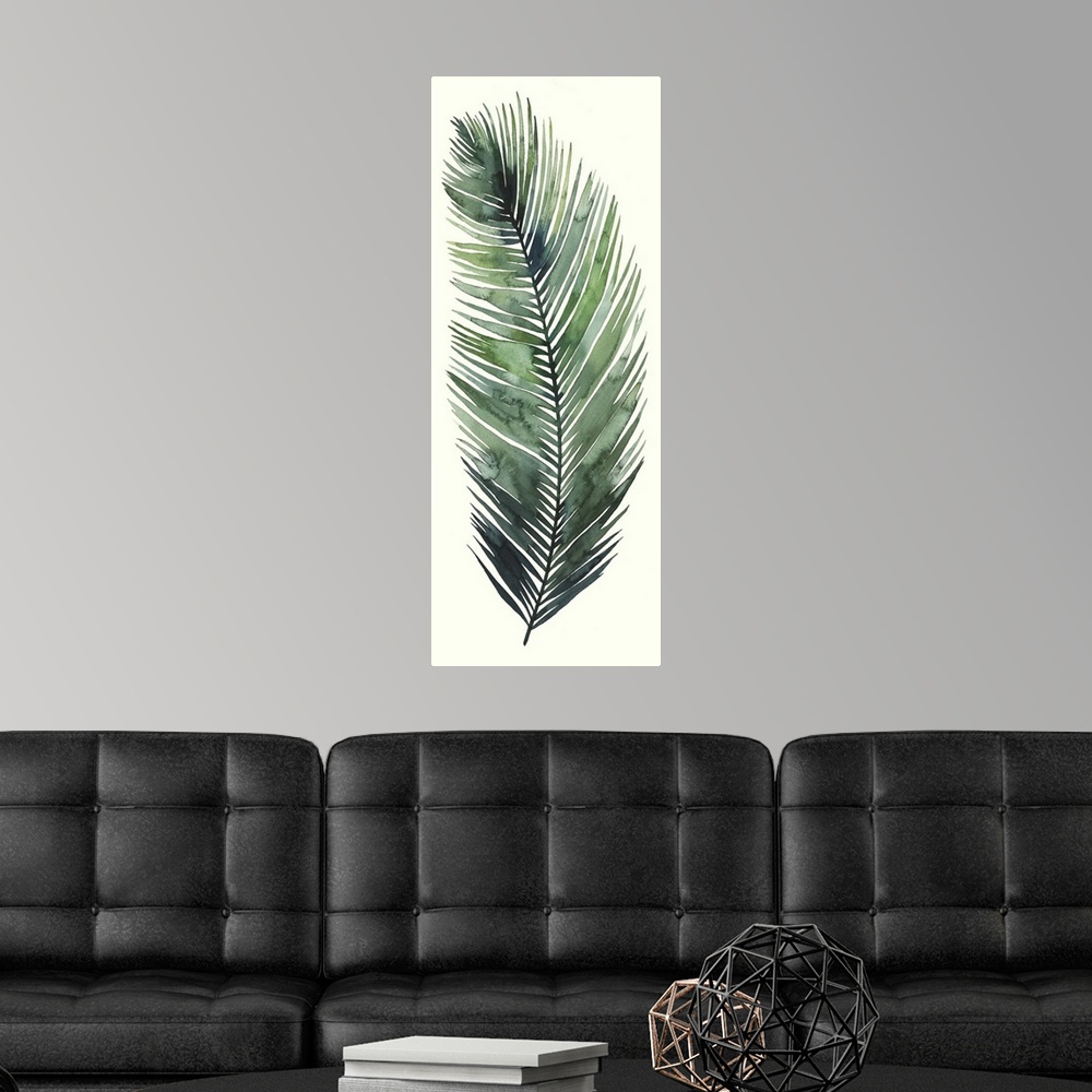A modern room featuring Dancing Palm I