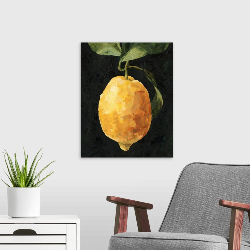A modern room featuring Dark Lemon I