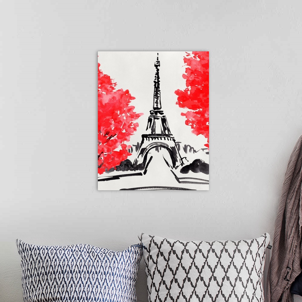 A bohemian room featuring Day In Paris I
