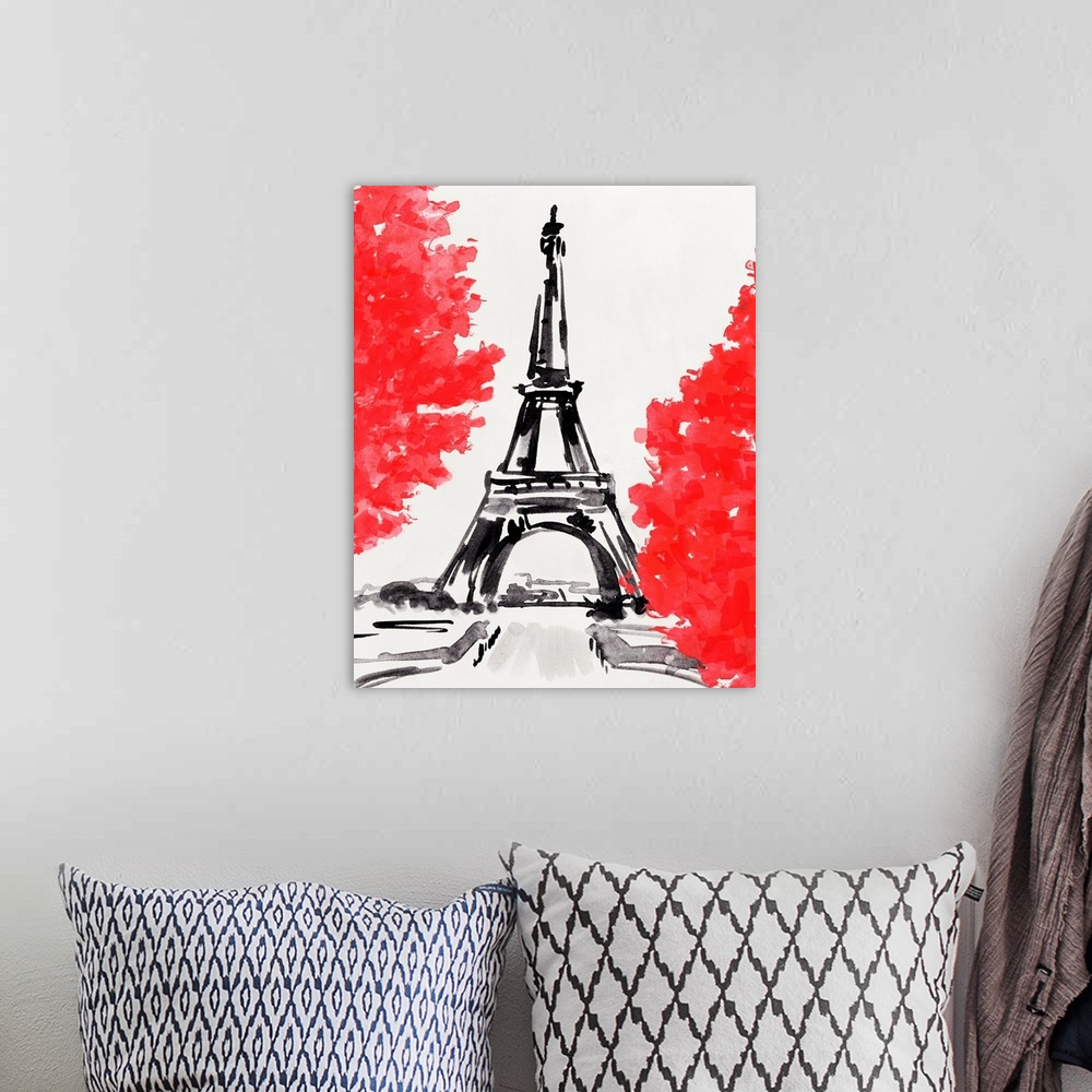 A bohemian room featuring Day In Paris II