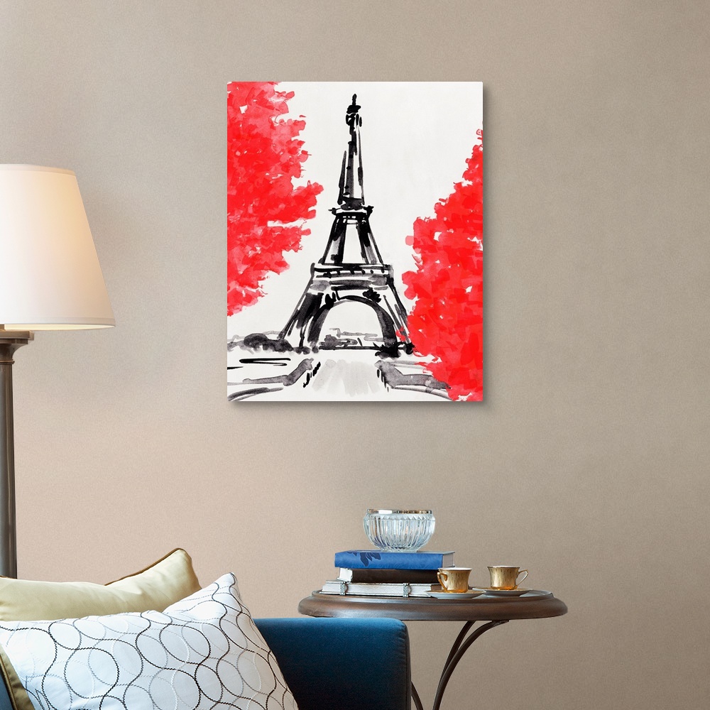 A traditional room featuring Day In Paris II