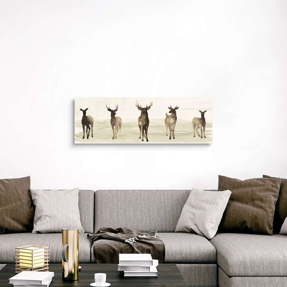 A traditional room featuring Deer Line I