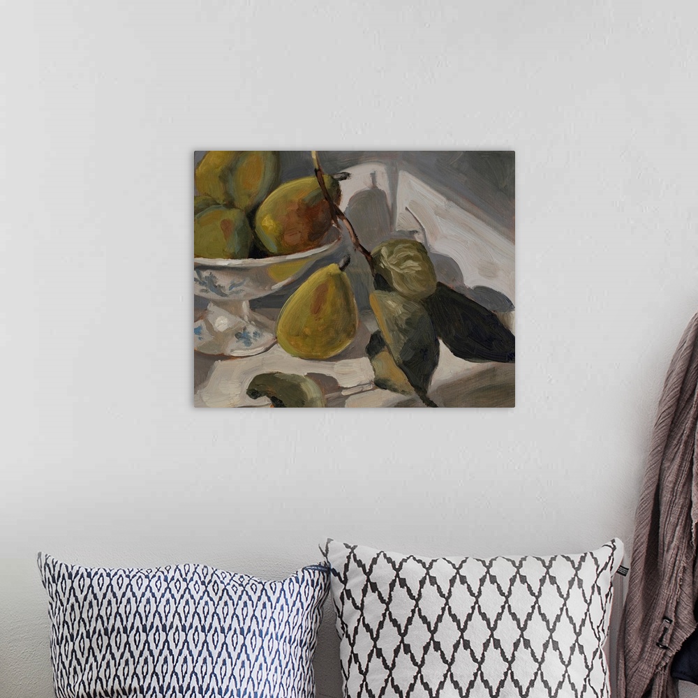 A bohemian room featuring Delightful Pears I