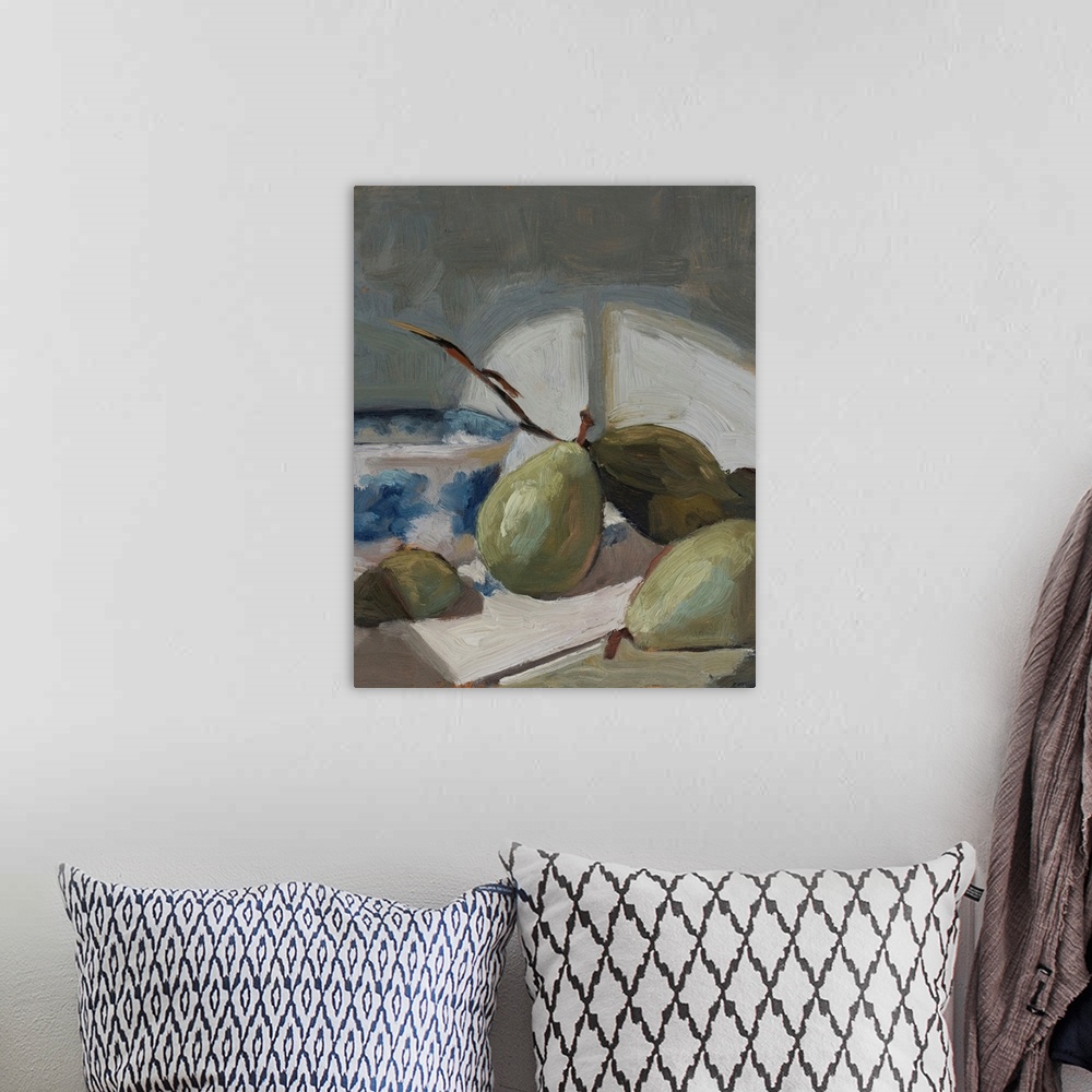 A bohemian room featuring Delightful Pears III