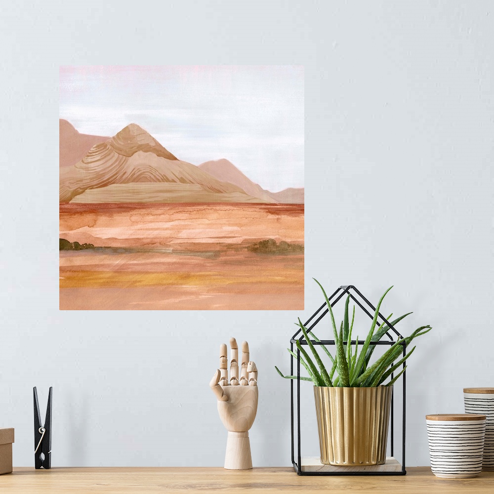A bohemian room featuring Desert Formation I