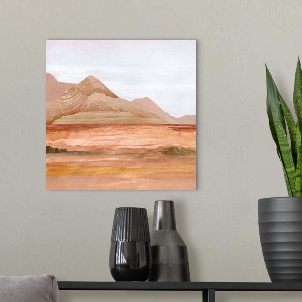 A modern room featuring Desert Formation I