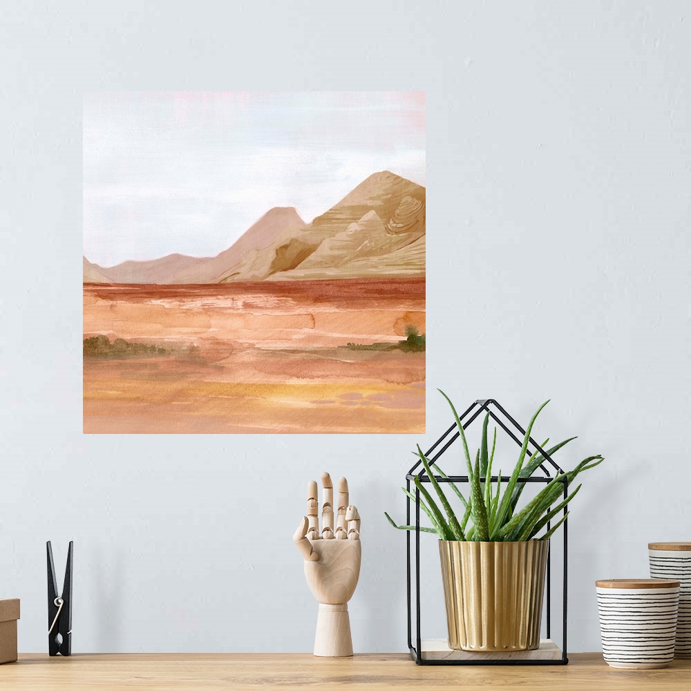 A bohemian room featuring Desert Formation II