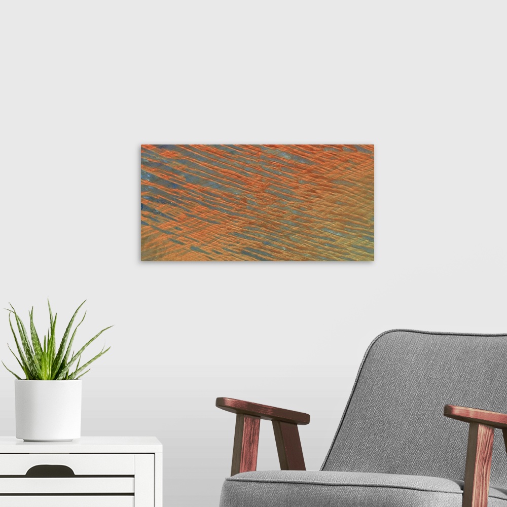 A modern room featuring Desert Patterns I