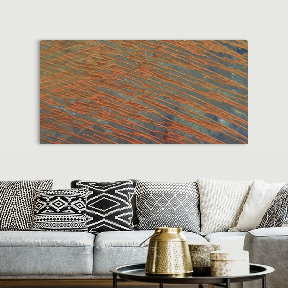 A bohemian room featuring Desert Patterns II