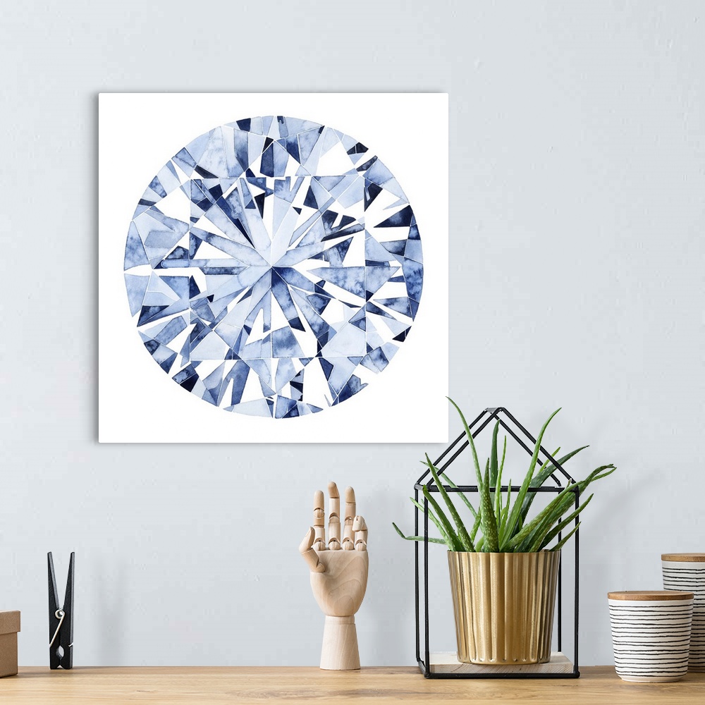 A bohemian room featuring Diamond Drops I