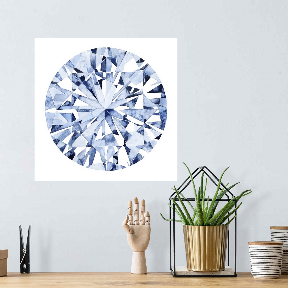 A bohemian room featuring Diamond Drops I