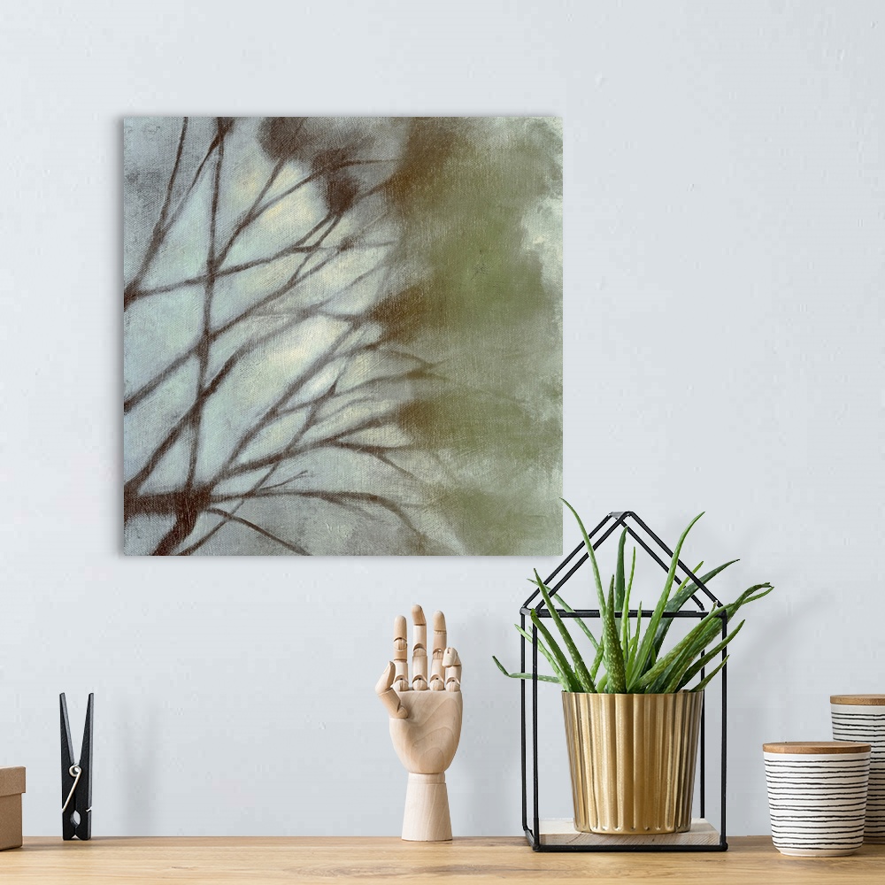A bohemian room featuring Diffuse Branches II