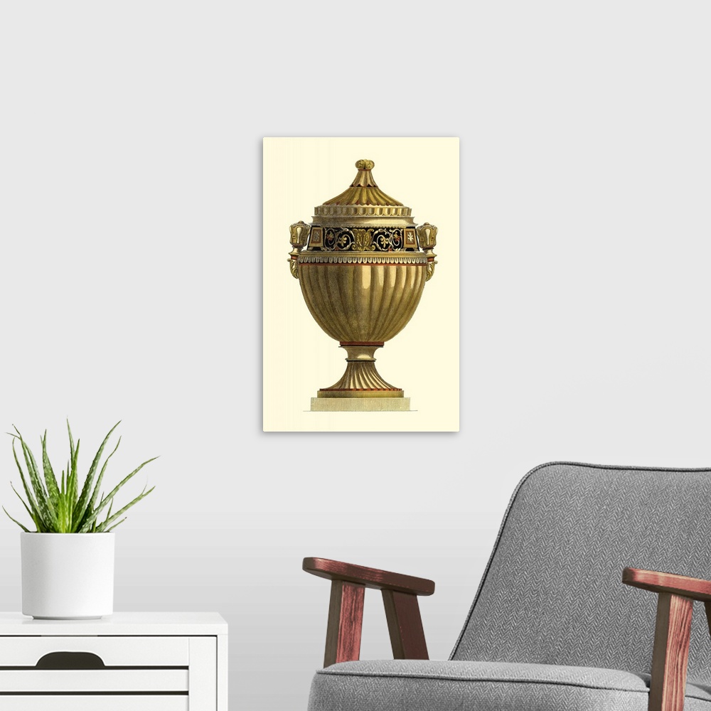A modern room featuring Empire Urn IV