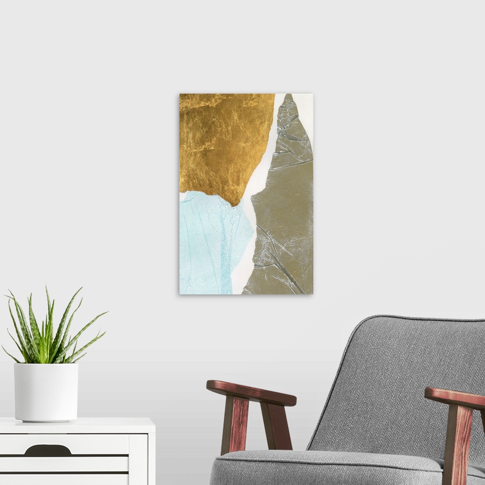 A modern room featuring Esoteric Collage IV