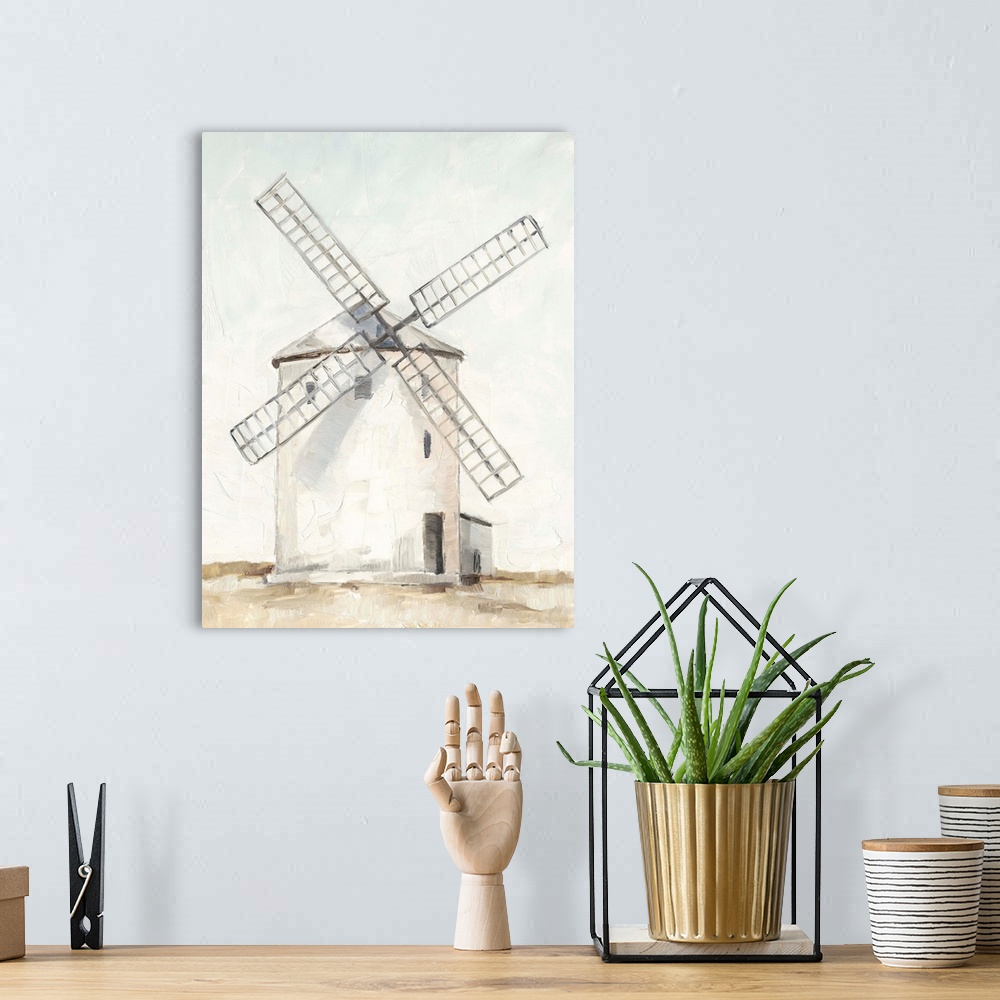 A bohemian room featuring European Windmill I