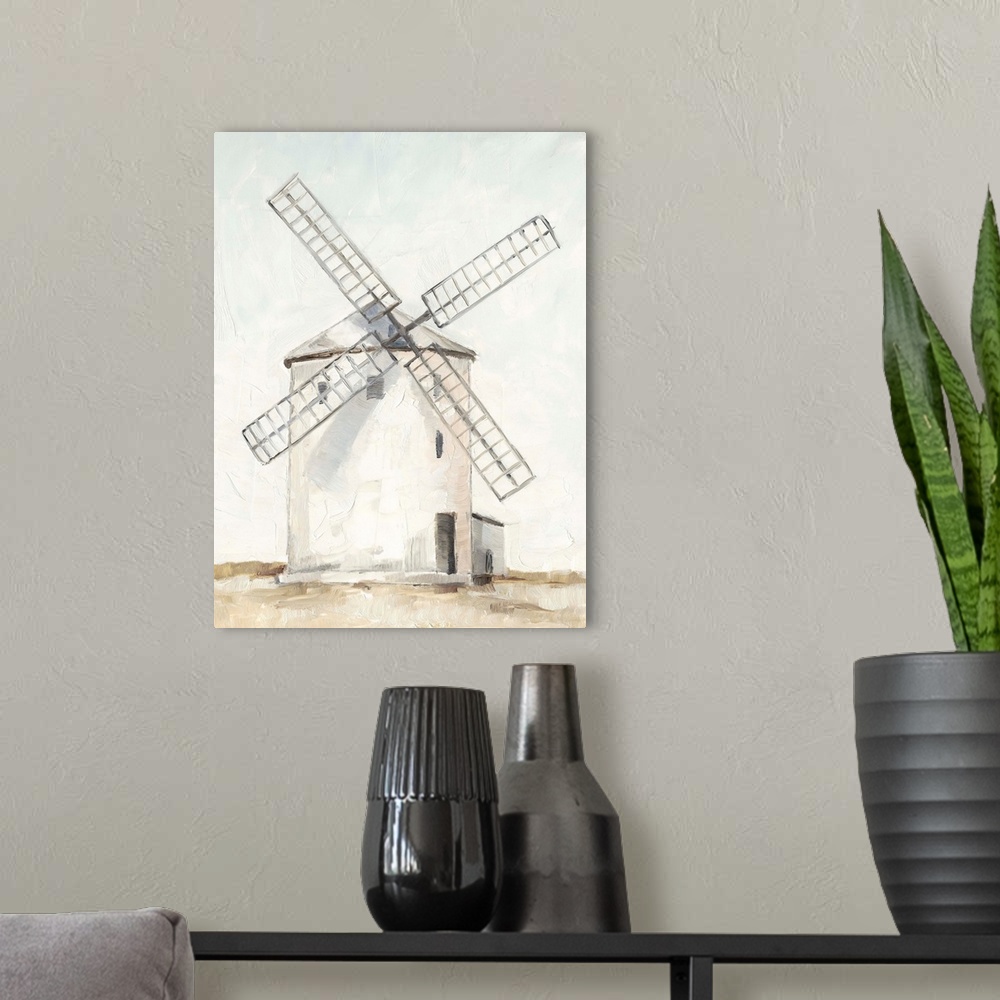 A modern room featuring European Windmill I