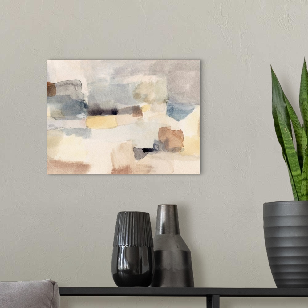 A modern room featuring Eventide Sunset I