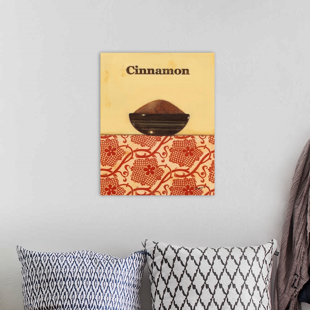 A bohemian room featuring Exotic Spices - Cinnamon
