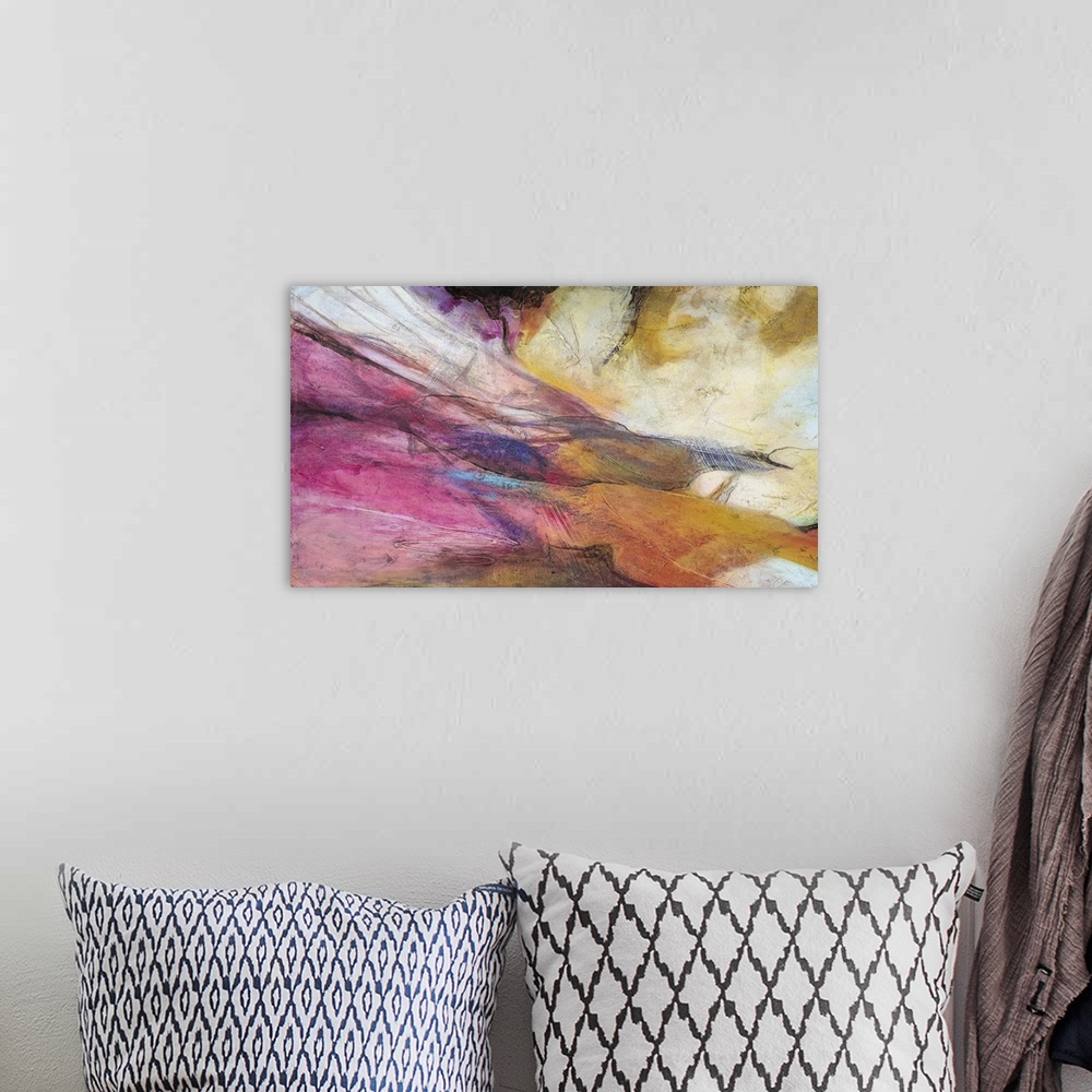 A bohemian room featuring Expression Abstracta II