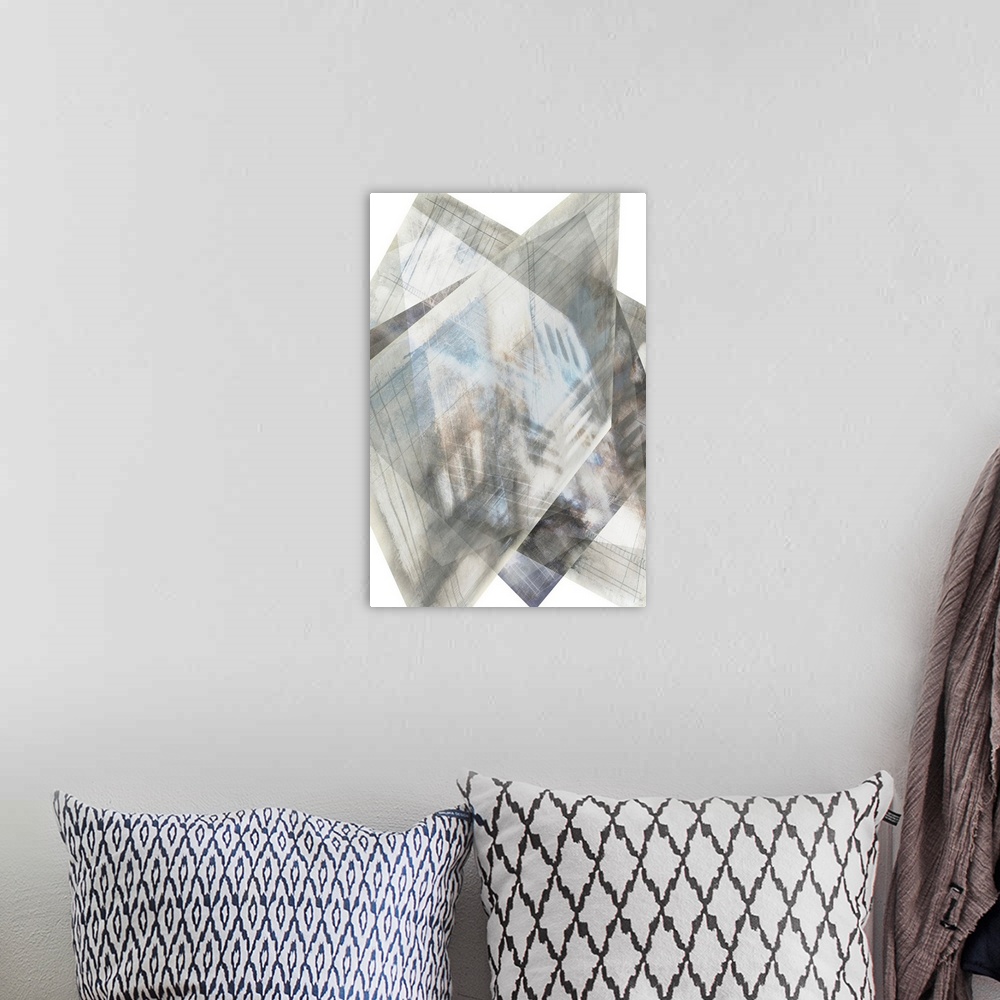 A bohemian room featuring Faceted Illusion IV