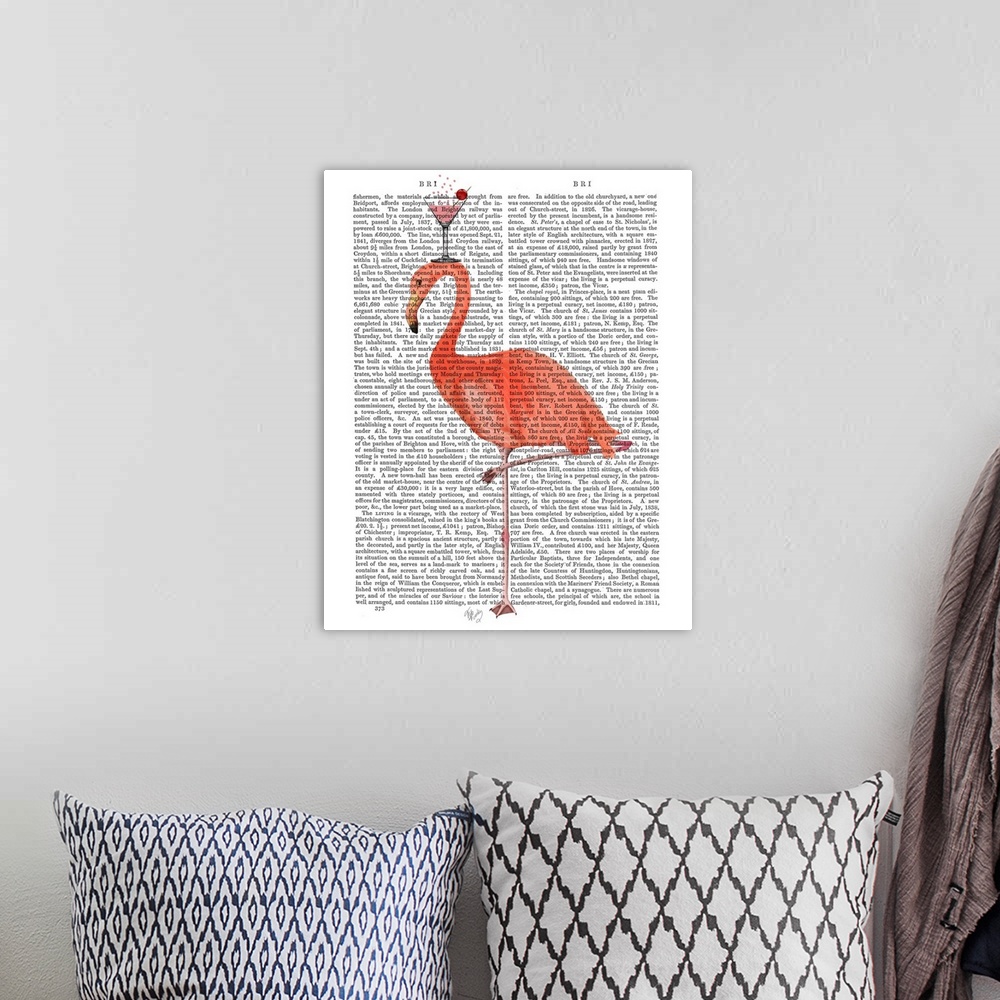 A bohemian room featuring Flamingo and Cocktail 3