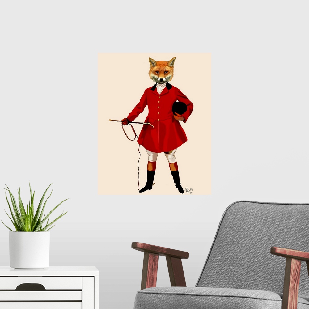A modern room featuring Fox Hunter 2 Full